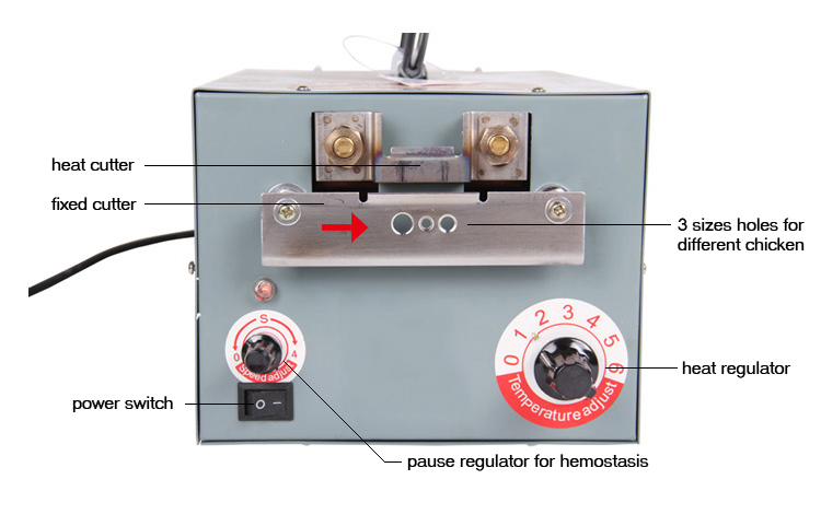 Automatische kipontsnavelmachine, Elektrische ontsnavelmachine, Ontsnavelmachine uit China