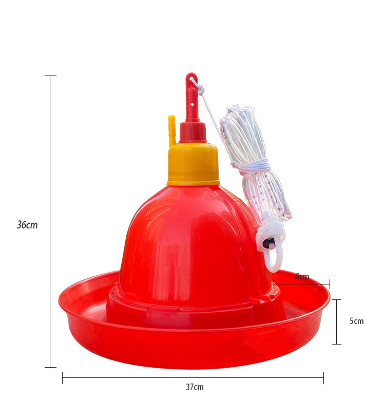 Automatic bell drinker, PLASSOn drinker, 470g/unit, 50sets/carton